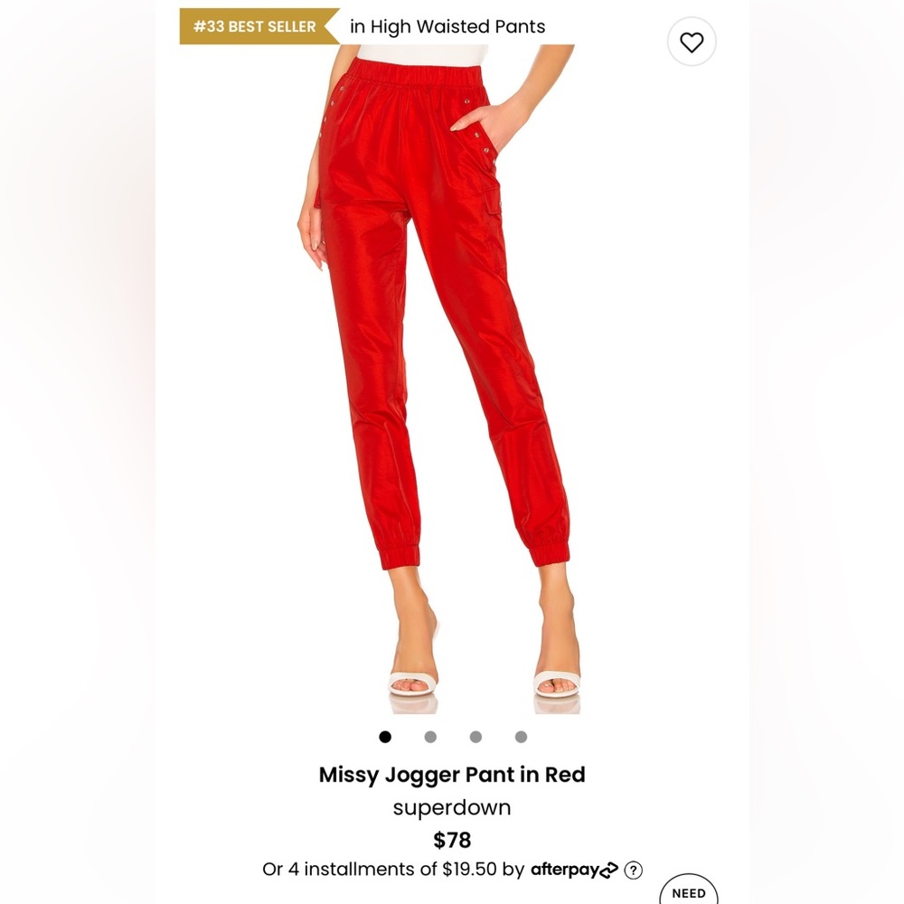 Superdown missy jogger pant
